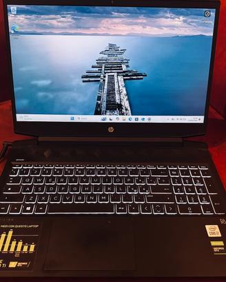 HP Pavilion Gaming i7 16GB GTX 1650Ti SSD 512