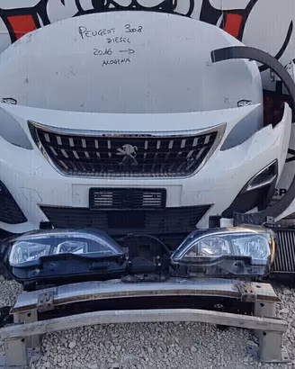PEUGEOT 3008 2 SERIE MUSATA COFANO FANALI PARAURTI