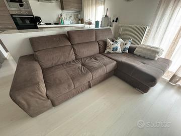 Divano letto angolare
