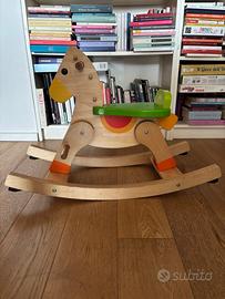 Cavallo a dondolo legno Sevi