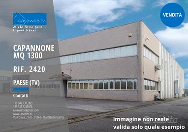 Capannone 1300 mq a Paese (TV) Rif. 2420