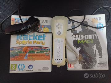 set videogiochi wii e telecomando e nanchuk beppe