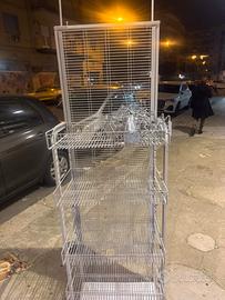 Scaffale salamandra in acciaio