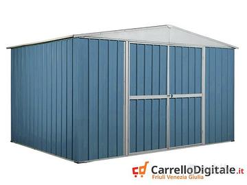 Box in lamiera di Acciaio 360x260cm 9mq blu