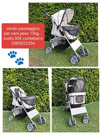 passeggino per cani 