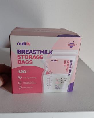 Sacchetti Conservazione Latte Materno Nuliie (120 