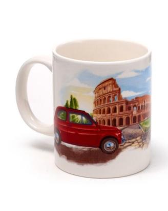 Tazza in ceramica Fiat 500 Roma