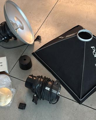 SET COMPLETO 2 FLASH Elinchrome BX500Ri