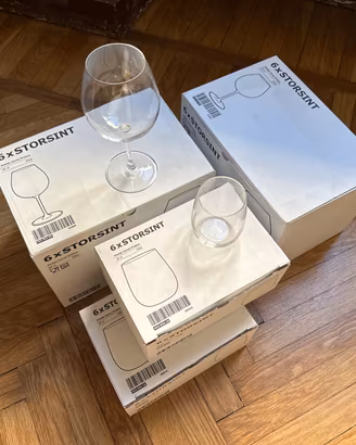 Set IKEA STORSINT 23 bicchieri