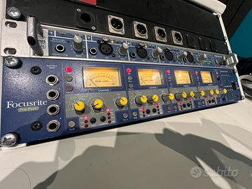 Preamplificatore Focusrite Isa 428 con scheda AD