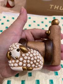 Fontana con pecora del presepe classico