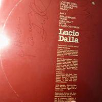 LUCIO DALLA DISCO LP AUTOGRAFATO