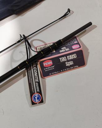 canna da pesca penn trq nano spin 