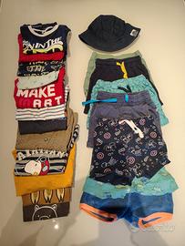 lotto bambino neonato 12/18 estate