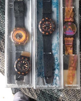 4 orologi swatch 
