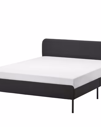 Letto IKEA da 140 in ecopelle +  doghe + materasso
