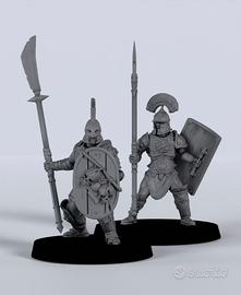 Arena Gladiators-PitFighters-Miniature in resina