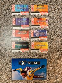 Schede telefoniche nuove serie Extreme + folder