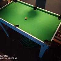 calcetto _ biliardo _mini hockey_ PING pong. 