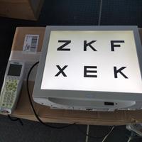 vision chart Nidek SC 1700 con telecomando 