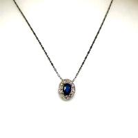 Collana oro e ciondolo 18kr  889/23 1185/23