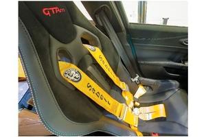 Set di 2 cinture Sabelt gialle per Alfa Giulia GTA