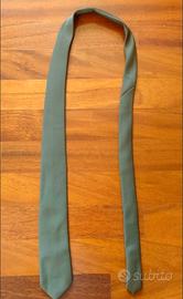 Cravatta verde kaki