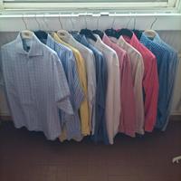 Stock 10 PZ. camicie uomo manica lunga 