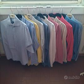 Stock 10 PZ. camicie uomo manica lunga 