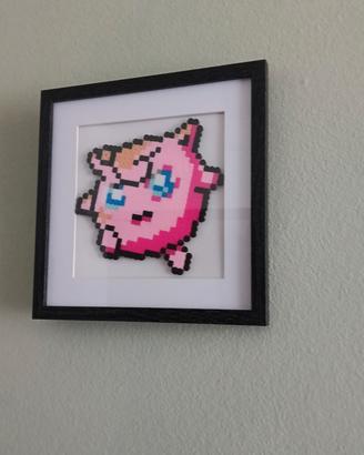Pokemon Gigglipuff pixel (perline hama)