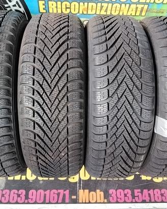 4 gomme seminuove pirelli 185 60 15 88t invernali 