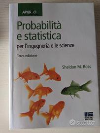 Probabilità e statistica per l'ingegneria e scienz