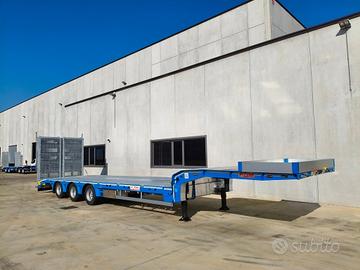 Semirimorchio collo d'oca FGM 3 assi per carico pi