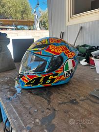 Casco moto agv k-3 valentino rossi