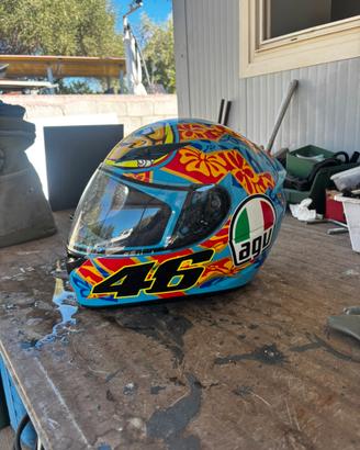 Casco moto agv k-3 valentino rossi