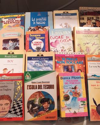 stock 16 libretti per ragazzi nuovi