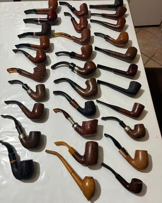 set di pipe + porta pipe,pressini,filtri e scovoli
