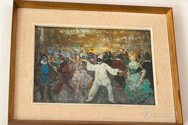 Quadro, Carnevale “Pulcinella”