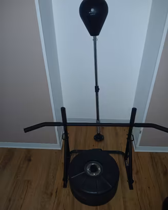 barra trazioni multifunzione +palla boxe palestra 