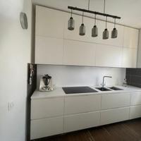 Cucina Cesar moderna con top in Corian ed elettrod