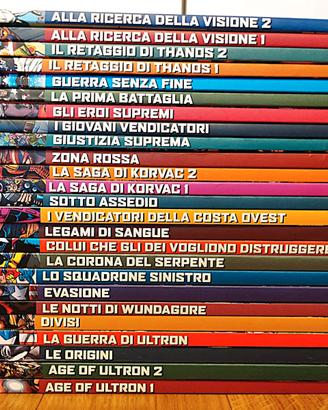 AVEENGERS - Serie Oro (1-25) + Action Figures