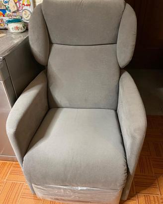 Poltrona relax + lift  2 motori roller system