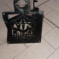 Portatarga laterale moto