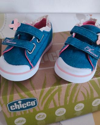 scarpe chicco bambina taglia 19