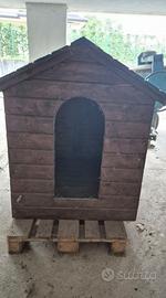 cuccia in legno per cane di taglia grande