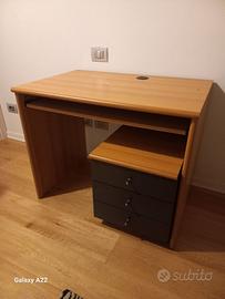 Scrivania porta computer