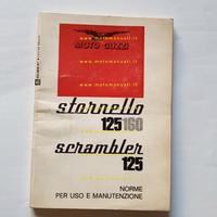 Moto Guzzi Stornello 125-160-Scrambler '72 manuale