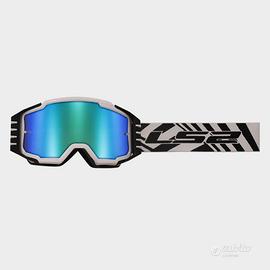 TRIMBOLIMOTO MASCHERA OCCHIALI CROSS LS2 CHARGER P
