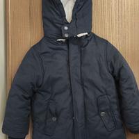 Parka blu con pile Fagottino OVS 2 anni 18 24 mesi