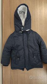 Parka blu con pile Fagottino OVS 2 anni 18 24 mesi